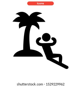 holiday icon isolated sign symbol vector illustration - high quality black style vector icons
