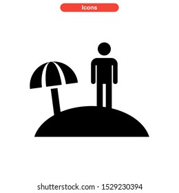 holiday icon isolated sign symbol vector illustration - high quality black style vector icons
