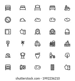 Holiday icon or logo isolated sign symbol vector illustration - Collection of high quality black style vector icons
