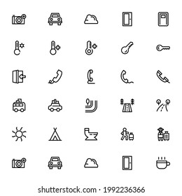 Holiday icon or logo isolated sign symbol vector illustration - Collection of high quality black style vector icons
