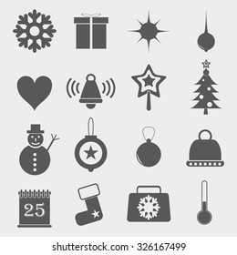 Holiday icons