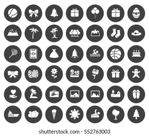 Holiday icons