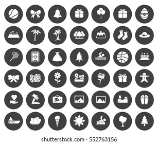 Holiday icons