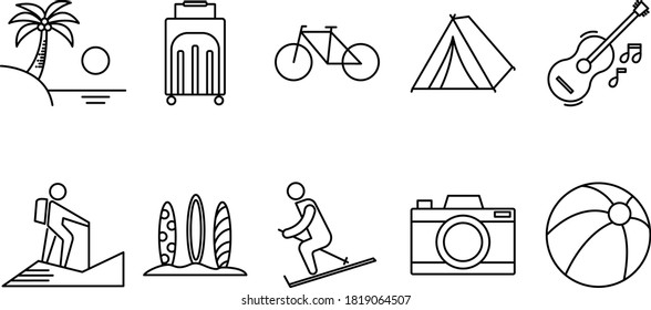 Holiday Icons For Your Activities