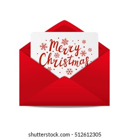 Holiday Letter With Christmas Greeting Card