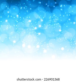 Holiday light background