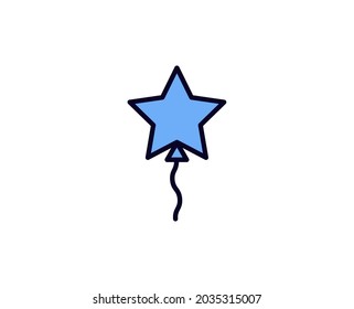 Holiday line icon on white background