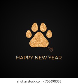 Holiday, new year, dog