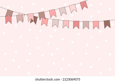 Holiday and newborn background with flags