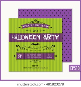 Holiday party invitations.