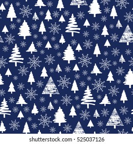 Blue Christmas Pattern 图片 库存照片和矢量图 Shutterstock