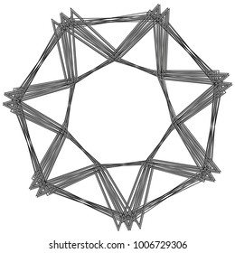 Holiday patterns of stars of snowflakes and flowers for gifts geometric pentagram