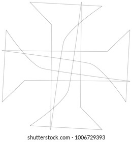 Holiday patterns of stars of snowflakes and flowers for gifts geometric pentagram