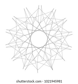 Holiday patterns of stars of snowflakes and flowers for gifts geometric pentagram
