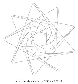 Holiday patterns of stars of snowflakes and flowers for gifts geometric pentagram