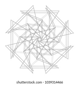 Holiday patterns of stars of snowflakes and flowers for gifts