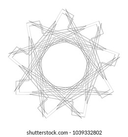 Holiday patterns of stars of snowflakes and flowers for gifts geometric pentagram