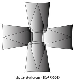 Holiday patterns of stars of snowflakes and flowers for gifts geometric pentagram