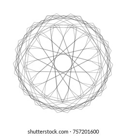 Holiday patterns of stars of snowflakes and flowers for gifts geometric pentagram