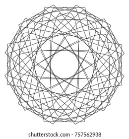 Holiday patterns of stars of snowflakes and flowers for gifts geometric pentagram