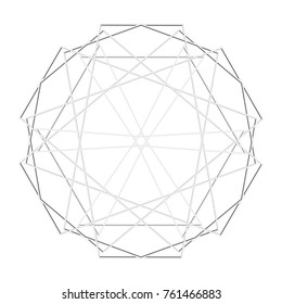 Holiday patterns of stars of snowflakes and flowers for gifts geometric pentagram