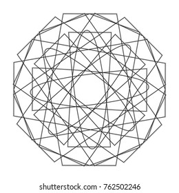 Holiday patterns of stars of snowflakes and flowers for gifts geometric pentagram