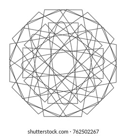 Holiday patterns of stars of snowflakes and flowers for gifts geometric pentagram