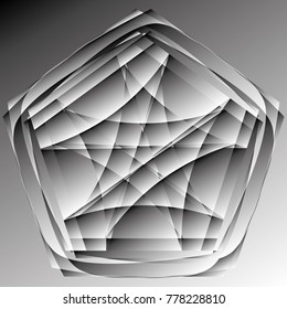 Holiday patterns of stars of snowflakes and flowers for gifts geometric pentagram