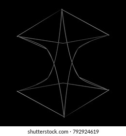 Holiday patterns of stars of snowflakes and flowers for gifts geometric pentagram