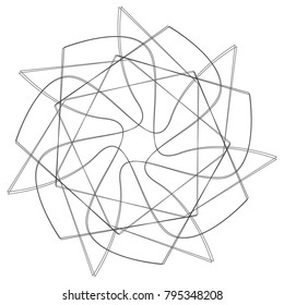 Holiday patterns of stars of snowflakes and flowers for gifts geometric pentagram
