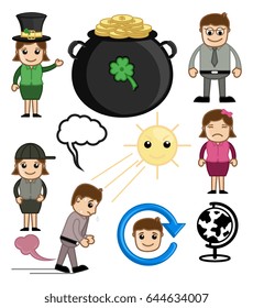 Holiday and People Activity Vector Illustration