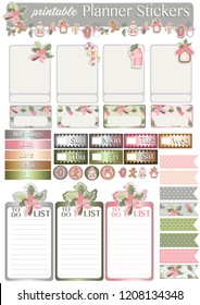 holiday planner stickers