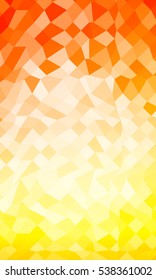 holiday polygonal yellow background. vector illustration. for wallpaper, presentation, invitation