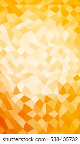 holiday polygonal yellow background. vector illustration. for design wallpaper, presentation, invitation