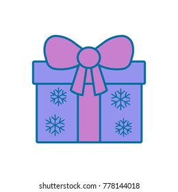 Holiday present box