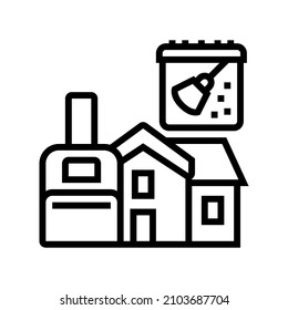 holiday rental cleaning line icon vector. holiday rental cleaning sign. isolated contour symbol black illustration