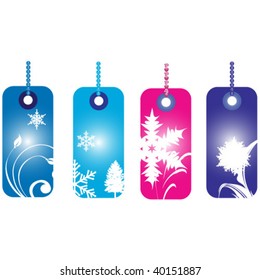 Holiday sale tags