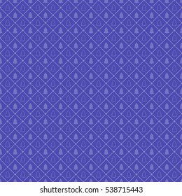 Holiday seamless pattern with christmas tree. Vector abstract background.