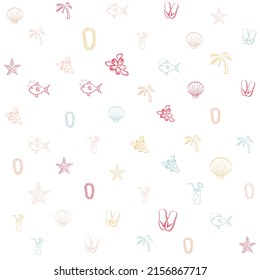 holiday seamless pattern, vector background texture