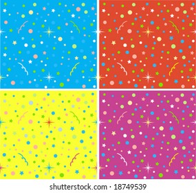 holiday seamless patterns