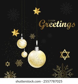 Holiday Season's Greetings is a warm and inclusive way to wish joy, peace, and happiness during the festive season, covering celebrations like Christmas, New Year, and other winter holidays.