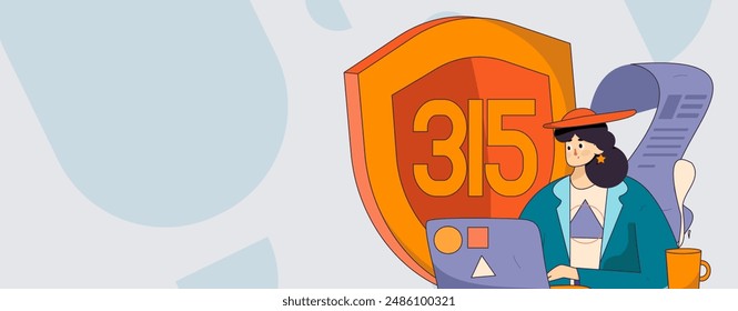 Holiday shopping people doing e-commerce online shopping flat vector concept operation hand drawn illustration

