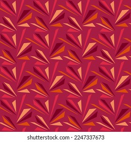 Las chispas de vacaciones en un simple ornamento geométrico decorarán cualquier superficie o cosa y lo harán divertido y atractivo. Patrón sin problemas para impresiones, textiles, web, adv y cualquier proyecto de diseño.
