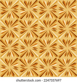 Holiday sparks on a simple geometric ornament will decorate any surface or thing and make it fun and attractive. Seamless pattern for prints, textiles, web, adv and any design projects.