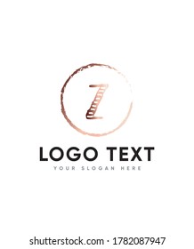 Holiday style letter type Z logo template, Vector logo for business and company identity 