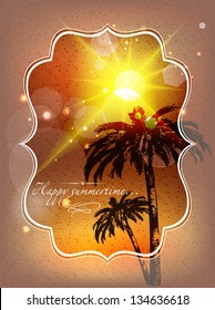 Holiday summer card