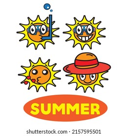 holiday sun in summer. Indonesia, Salatiga 18 may 2022