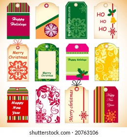 Holiday tags