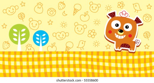 holiday teddy tag