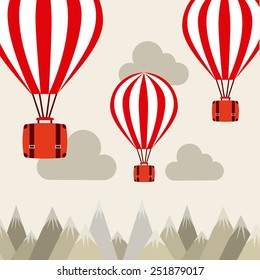 holiday travel design, vector illustration eps10 graphic 